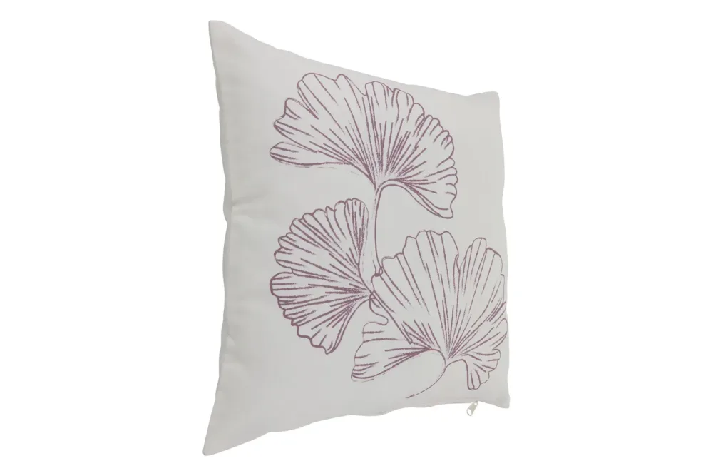 Home&More Kissen Ginkgo 40x40cm Beige