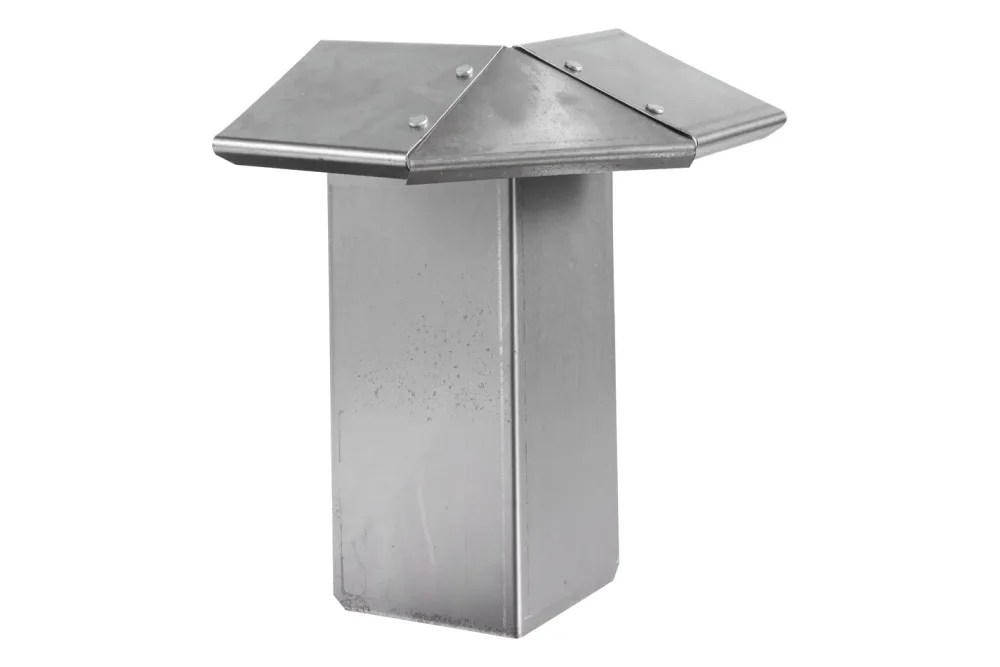 Belissa Schneckenblech corten Eckteil 7x7x20 cm