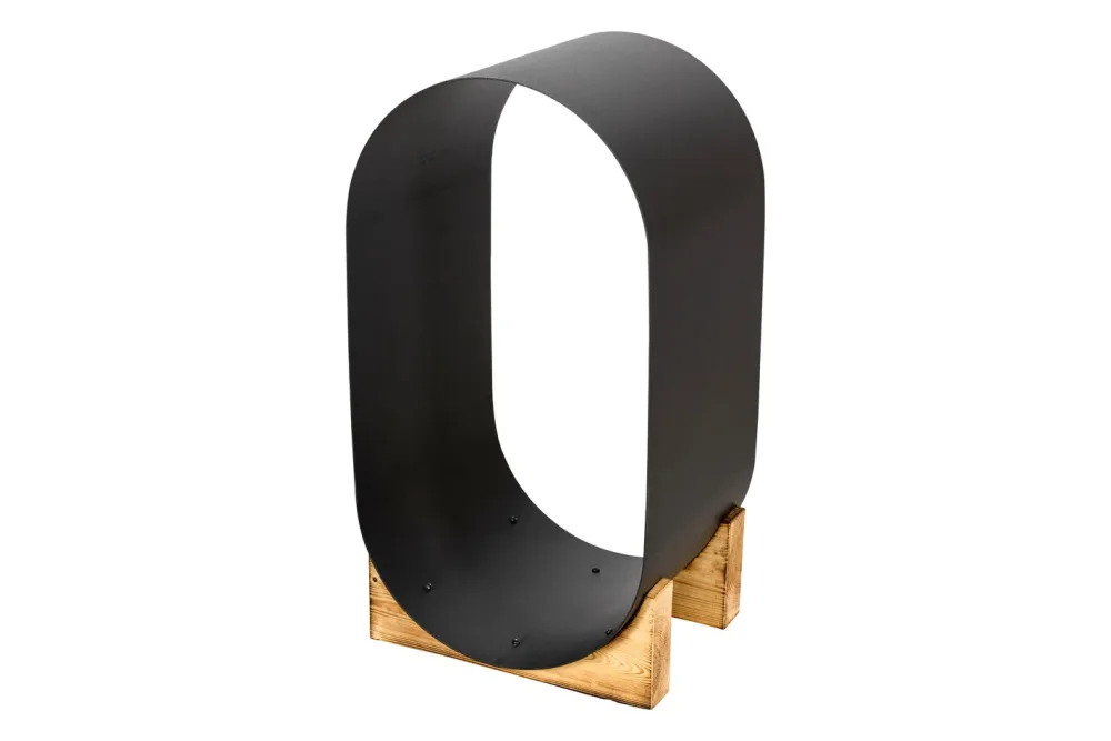 Nouvel Kaminholz Ø47 x 84cm schwarz