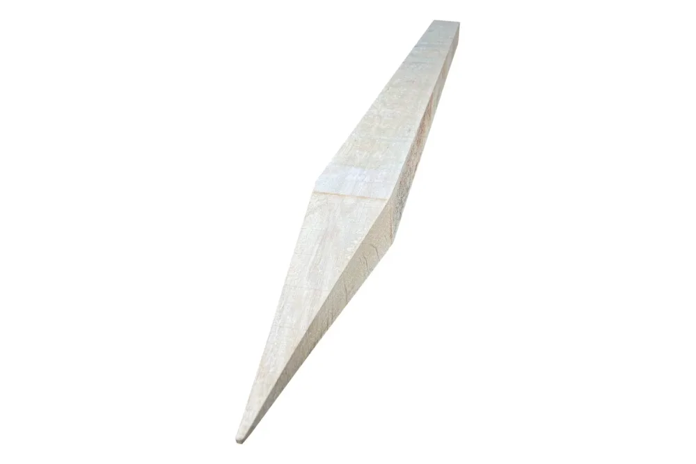 Eichenpfosten | 125x8x6 cm