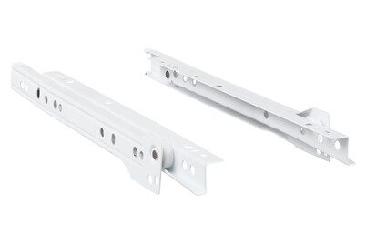 Hettich Rollschubführung FR 302 STA | Stahl | Weiss | 250 mm