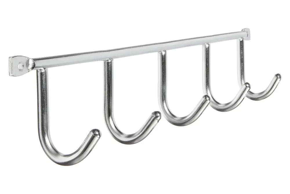 Hettich Hakenleiste Budget Typ 3 | Stahl | Chrom | 350 mm