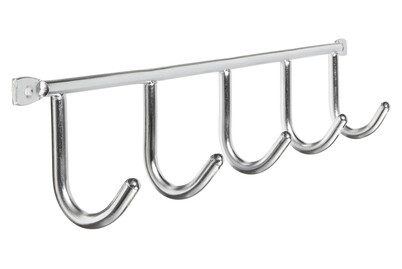 Hettich Hakenleiste Budget Typ 3 | Stahl | Chrom | 350 mm