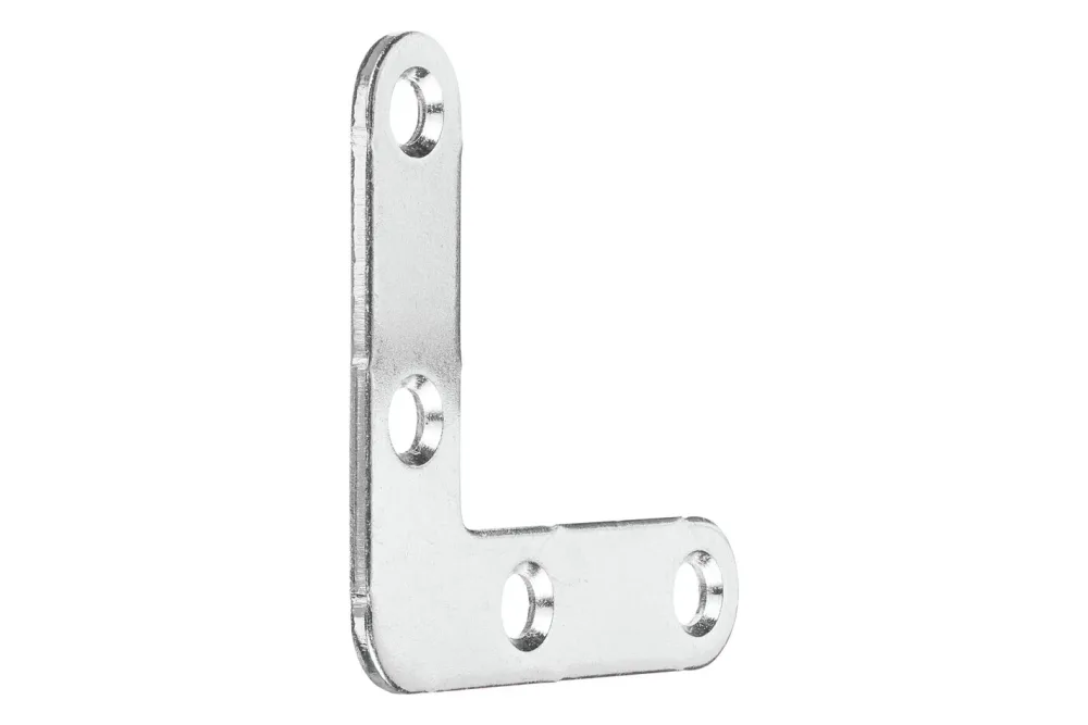 Hettich Winkelverbinder Flachwinkel | Edelstahl | 40 mm