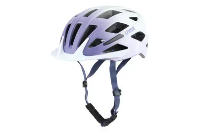 Uvex Velohelm Air Wing 2 cc | 52 - 57 cm | Weiss, Lila