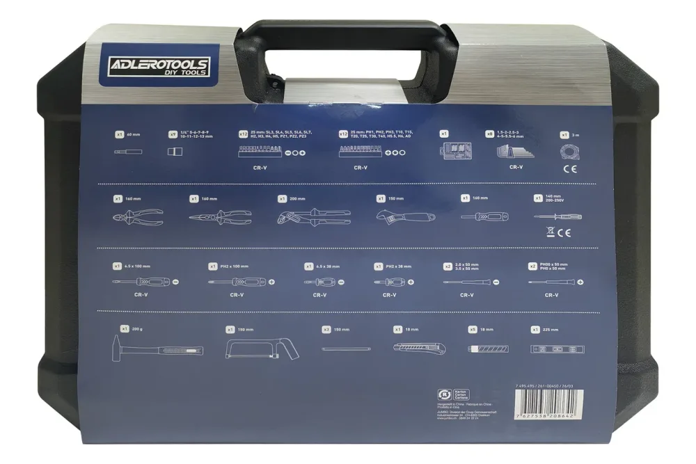 Adlerotools Werkzeugset 70-teilig