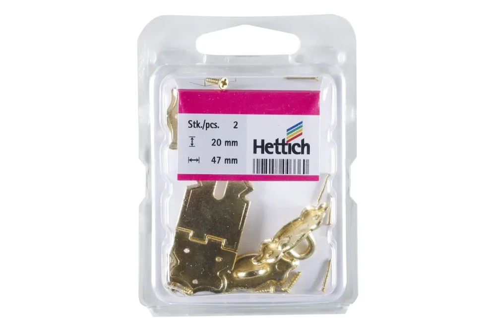 Hettich Schatullenüberfalle vermessingt