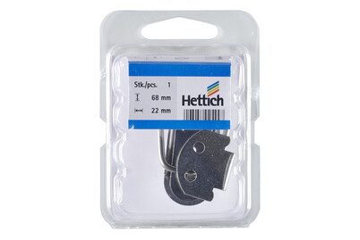 Hettich Kistenverschluss | Edelstahl | Edelstahl | 70 mm