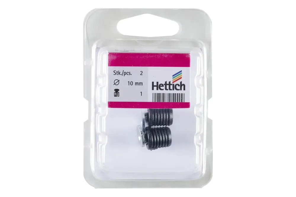 Hettich Magnetschnäpper 9291180 | Kunststoff, Stahl | Schwarz | 12 mm