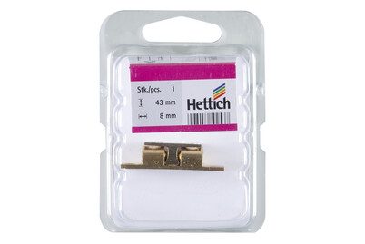 Hettich Kugelschnäpper | Messing | Messing | 42 mm