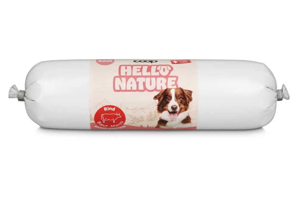 Hello Nature Dog Brockenwurst Rind 400G