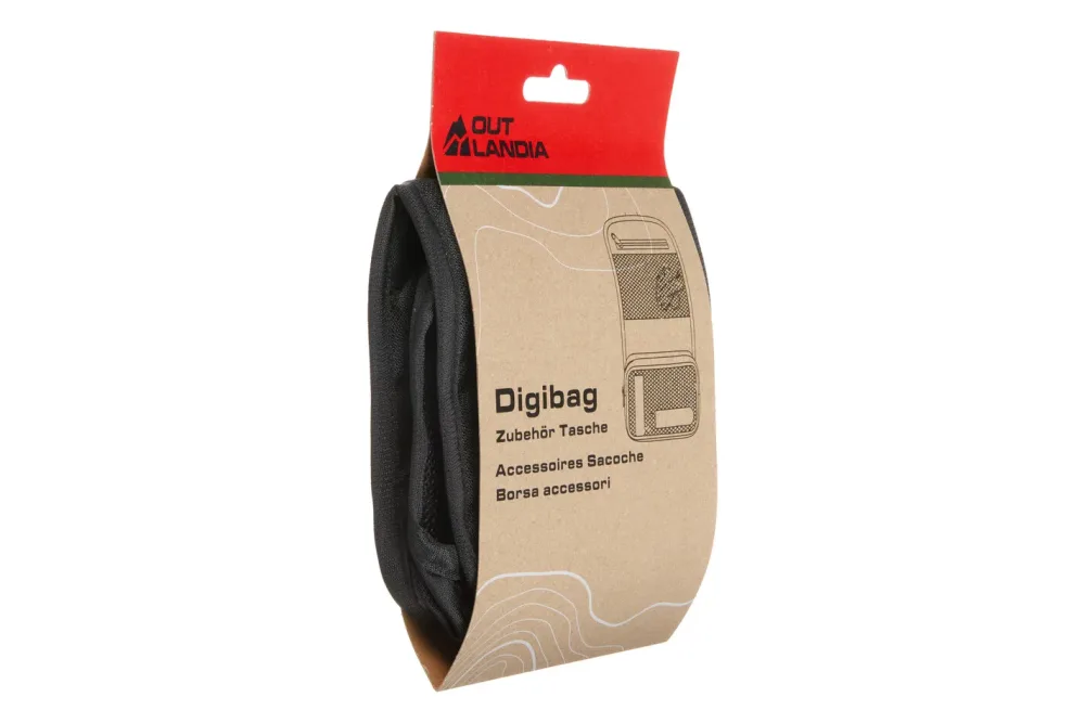 Outlandia Zubehörtasche Digibag Schwarz