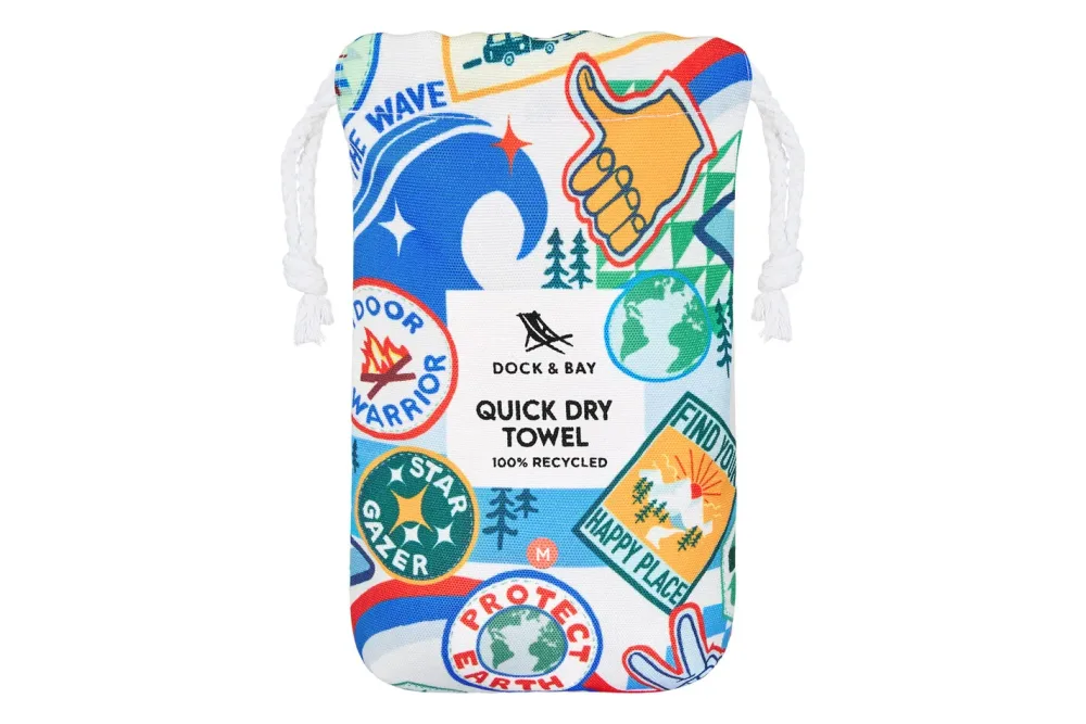 Dock&Bay Badetuch Kids M Into the Wild
