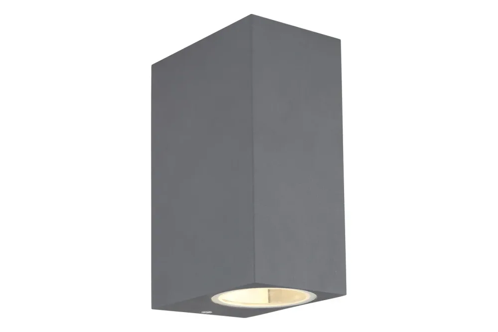 mutoni - Aussenleuchte Veronika Aluminium Druckguss anthrazit 2xGU10, One Size, Multicolor