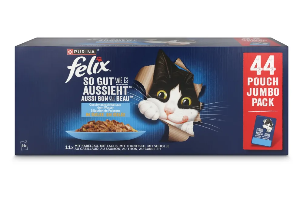 Felix Agail Fisch Gelee 44x85g