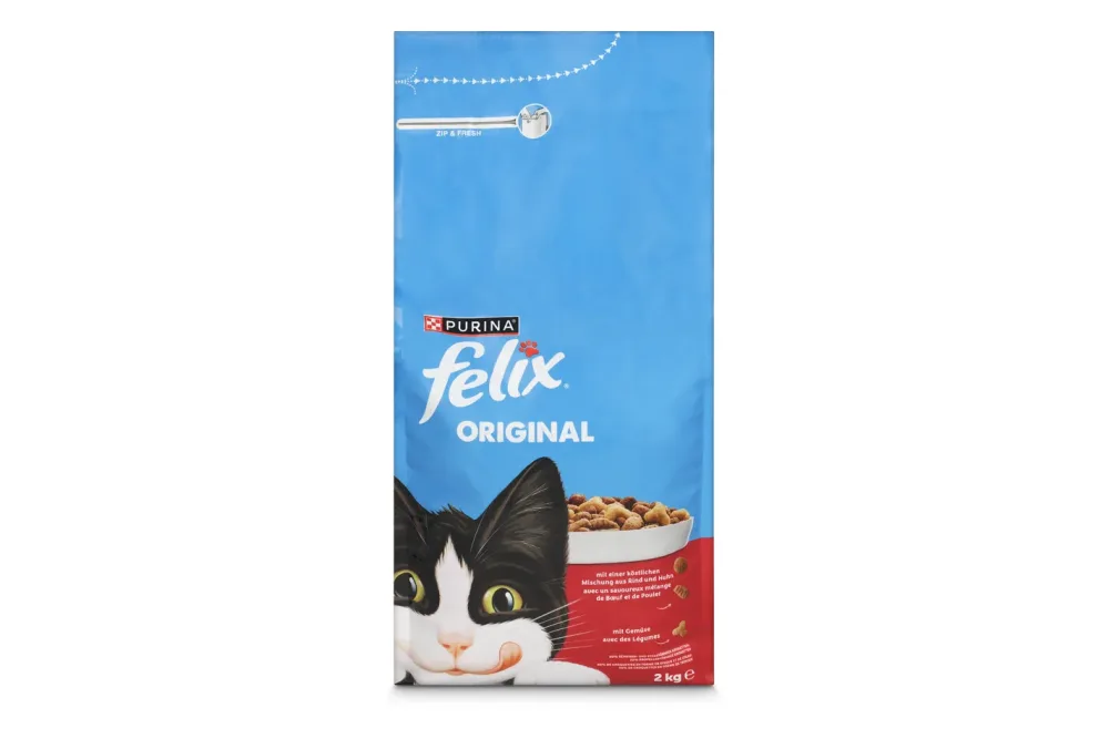Felix Original Trocken Katzenfutter Fleisch