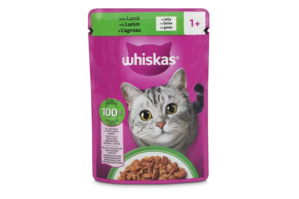 Whiskas Adult 1+ Lamm Gelee