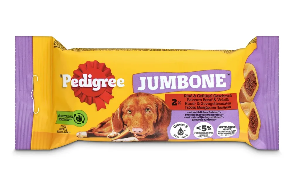 Pedigree -  Jumbone Large mit Rind 210g, 180g