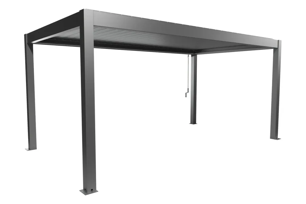 Biohort Pergola Gr. 5,5 x 3 Quarzgrau