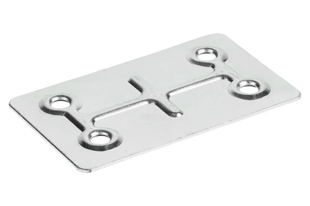 Hettich Verbindungsblech | Stahl | Edelstahl | 66 mm