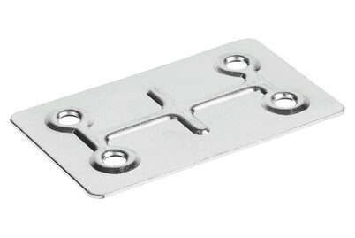 Hettich Verbindungsblech | Stahl | Edelstahl | 66 mm