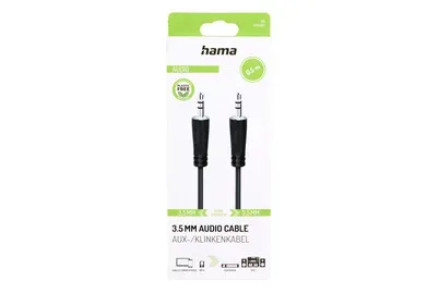 Audiokabel 00205287 | 0.5 m | Schwarz