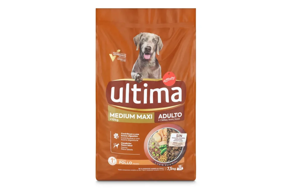 Ultima Dog Medium Maxi Adult Huhn