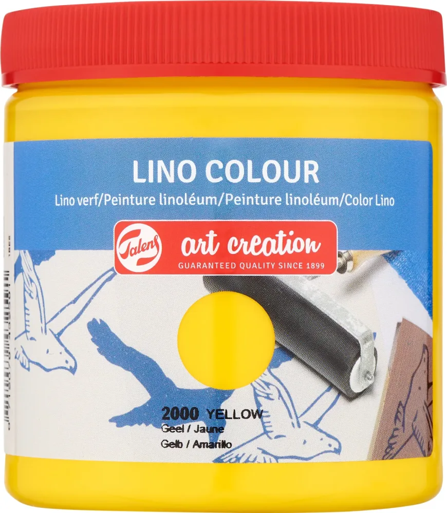 TALENS Linoldruckfarbe 250ml 443620000 gelb 2000