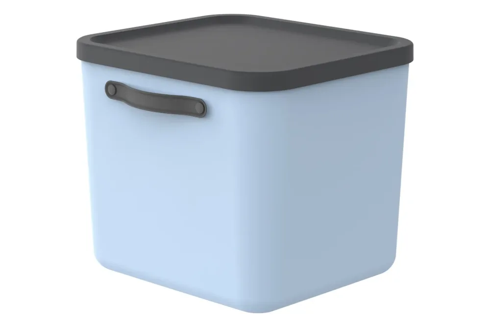 Rotho Aufbewahrungsbox mit Deckel Mythen | 39.5 × 38 x 34 cm | 40 l
