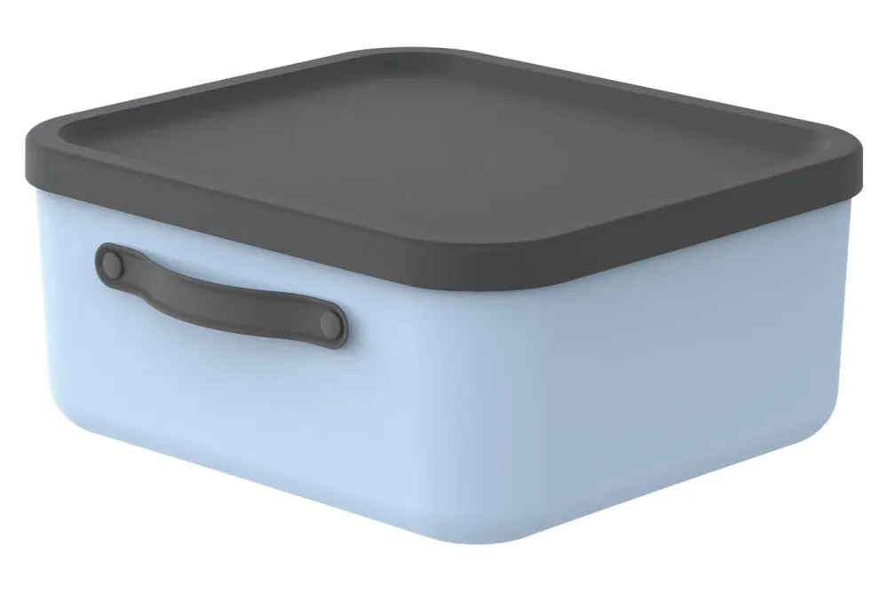 Rotho Aufbewahrungsbox mit Deckel Mythen | 39.5 × 38 x 17.7 cm | 20 l