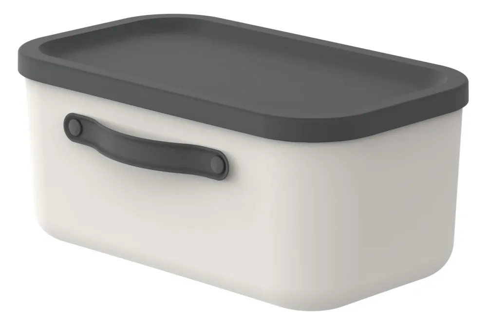Rotho Aufbewahrungsbox mit Deckel Mythen | 39.5 × 26.5 x 17.7 cm | 12 l