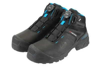 Heckel MACCROSSROAD 3.0 S3 HIGH BOA 6736344 Sicherheitsstiefel S3 Schuhgröße (EU): 44 Schwarz, Gelb 1 Paar
