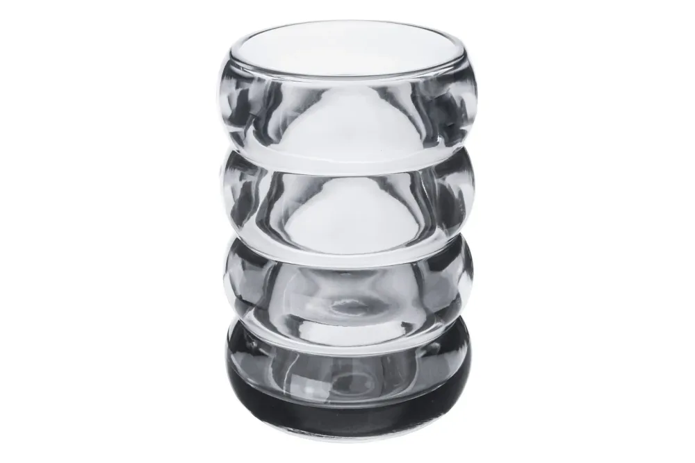 Kleine Wolke Verro | Silbergrau | Glas