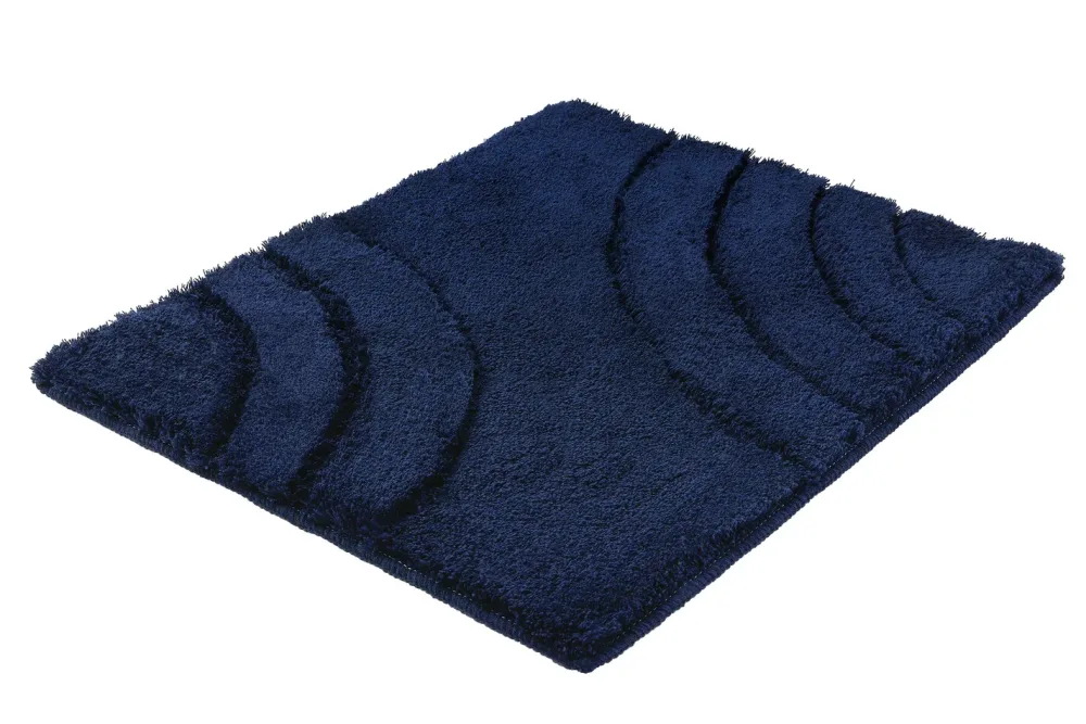 Kleine Wolke Badematte Saturn Navy | 55 x 65 cm | Polyacryl