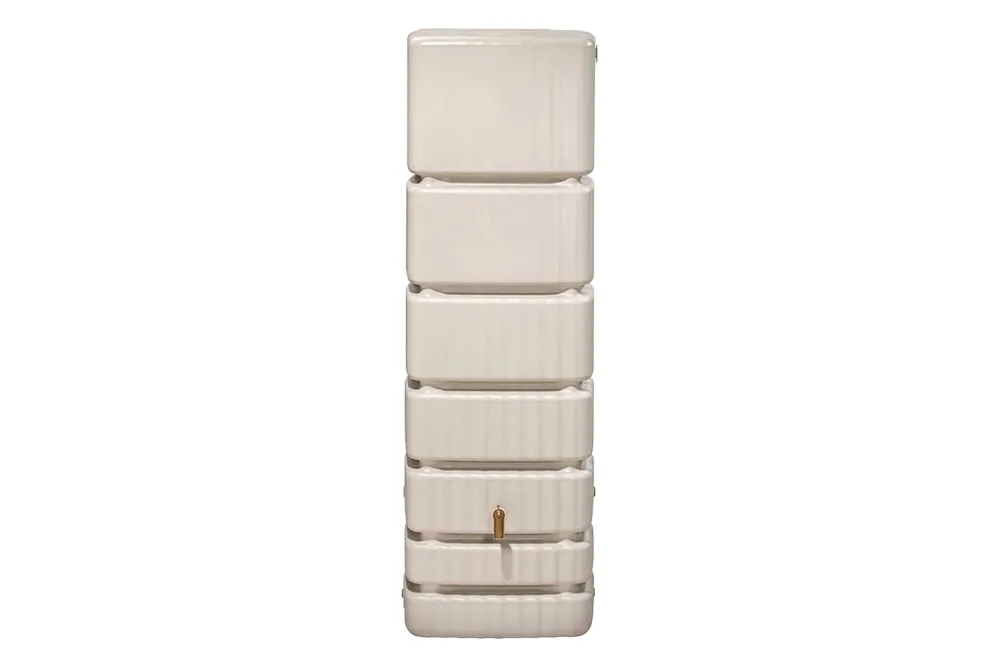 4rain Regenwasserspeicher Slim | Sand-Beige | 350l