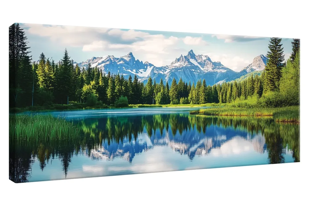 Wandbild 50x100 Mountains