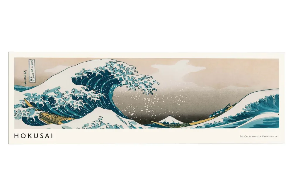 Deco Panel 52x156 The Great Wave
