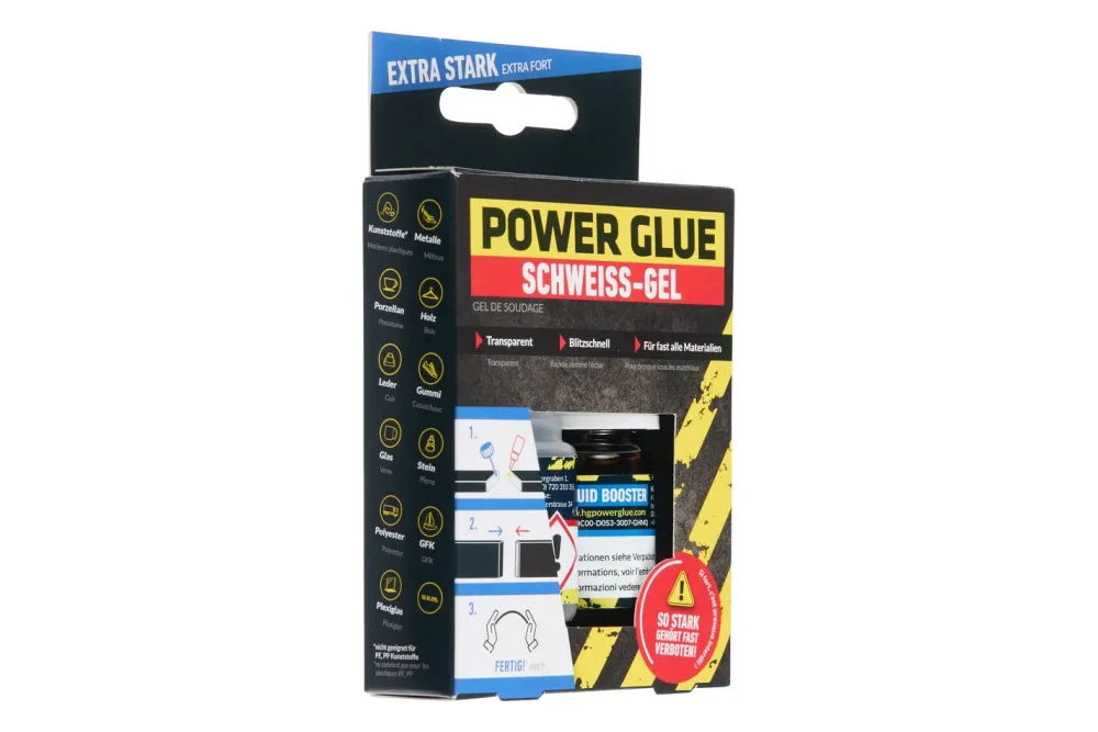 HG Powerglue Schweissgel 10 g Gel und 5