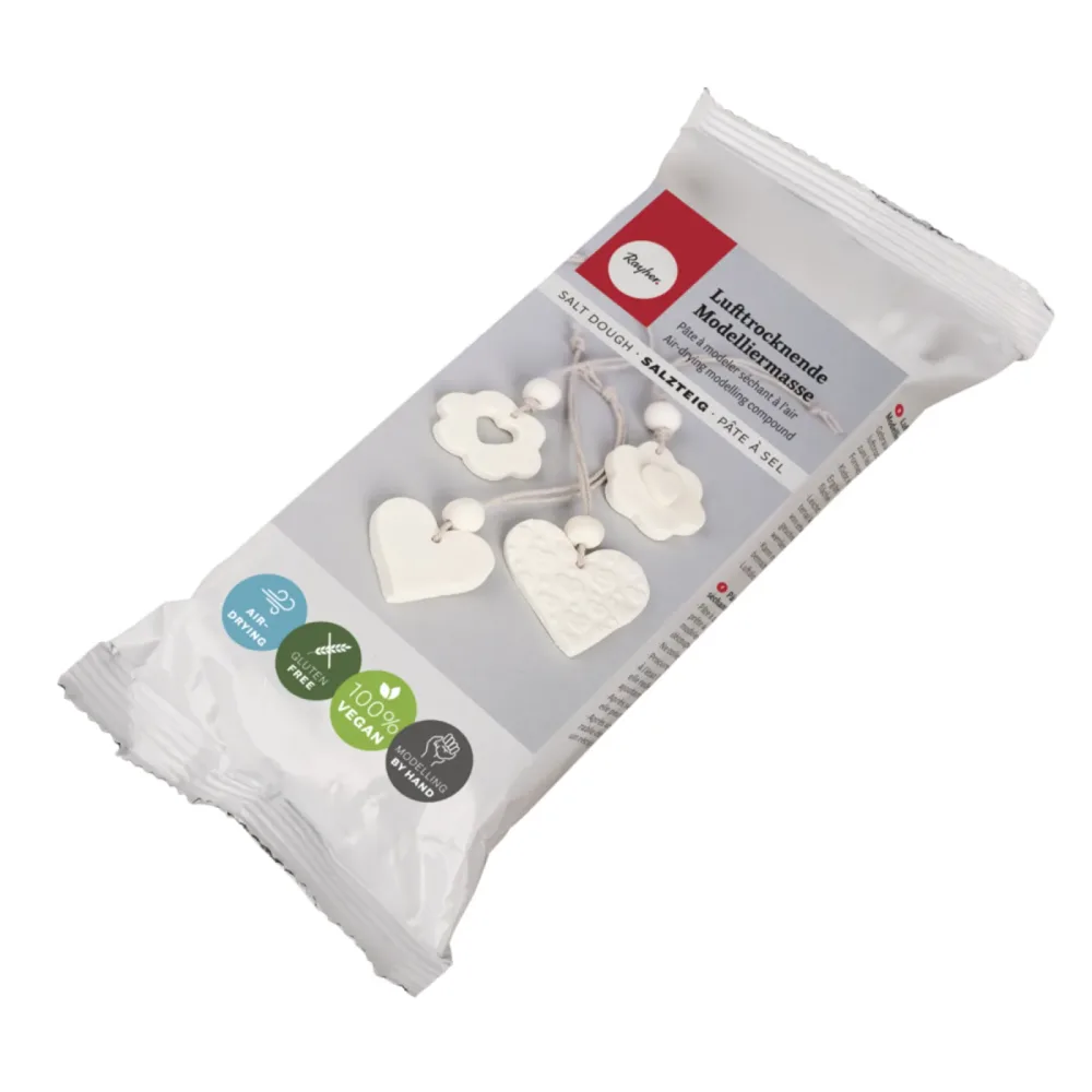 Lufttrocknende Modelliermasse Salzteig, Beutel 350g