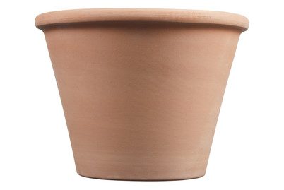 Deroma Tontopf Vasum Duo Weiss | ⌀ 25 cm