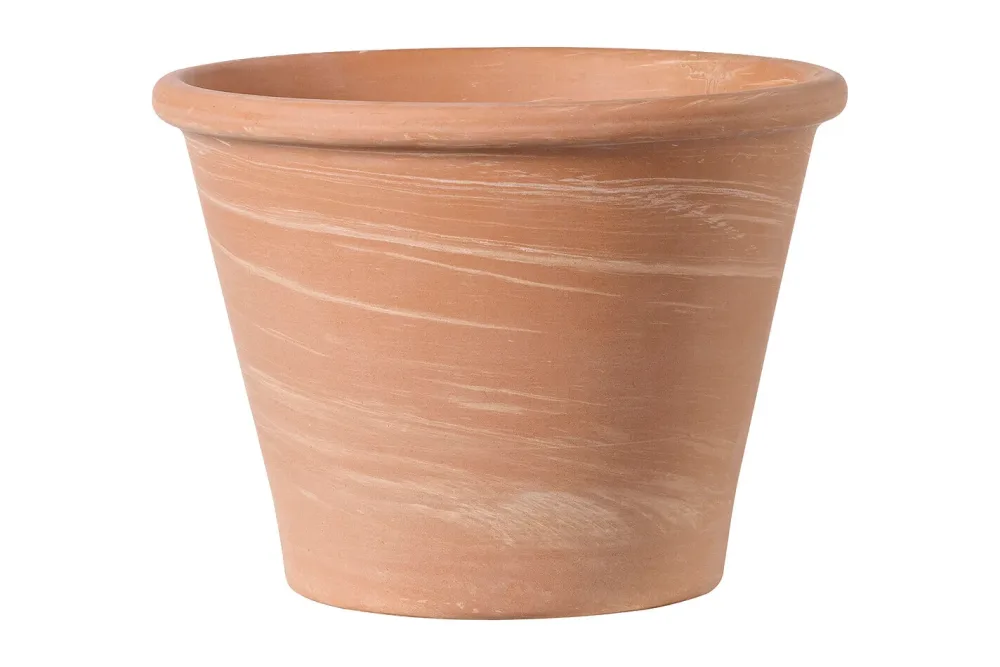 Deroma Tontopf Vasum Duo Weiss | ⌀ 17 cm