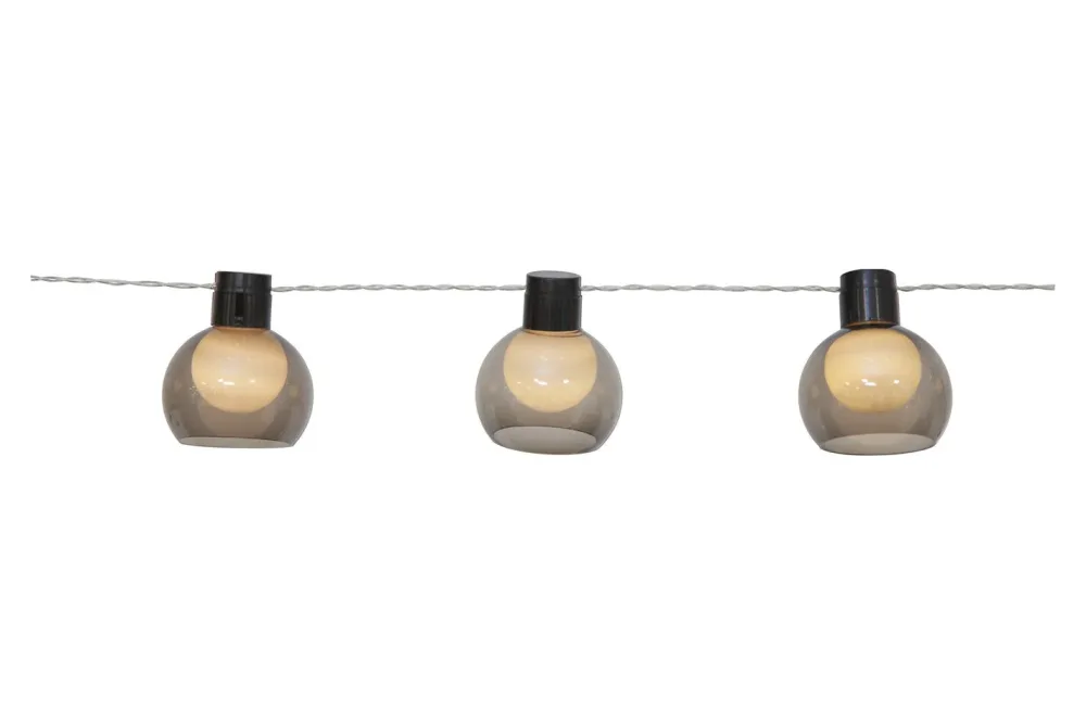 Star Trading Solar-Lichterkette Smoky Warmweiss | 0.2 W | 2.7 m