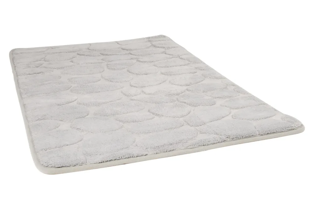 Badteppich Schaum Kiesel | 50 × 8 cm