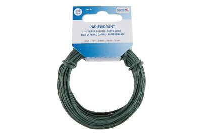 Glorex Papierdraht 2mm 10m grün