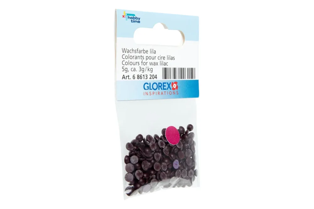 GLOREX Wachsfarbe 5g 68613204 lila in Pastillenform