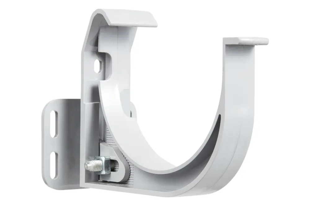 Rinnenhalter RG 75 Grau - 2.5 × 7.6 × 9.6 cm