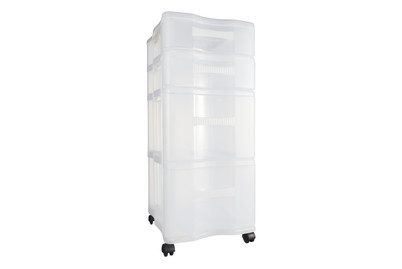 ROTHO Quadrix 1798000096 29x70x40cm,Rollen,4 Schubl.