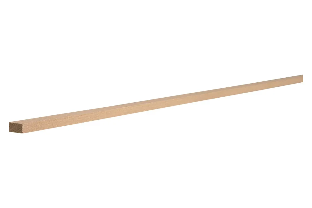 Rechteckleiste Buche 1000 x 16 x 8 mm