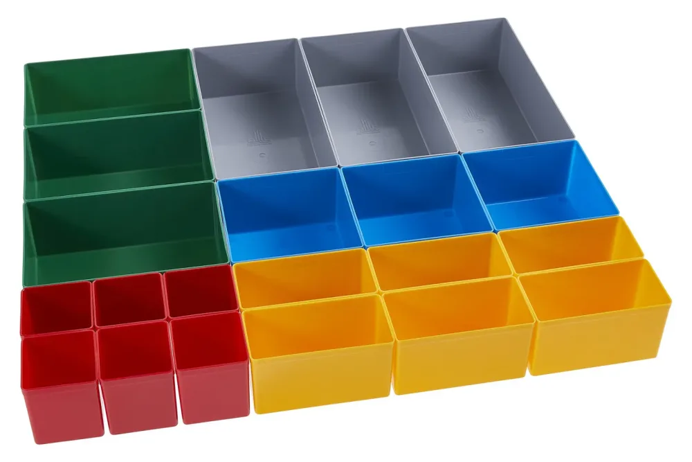 Allit Schubladen Organizer Set | 33.5 × 14 cm | 21 Stück