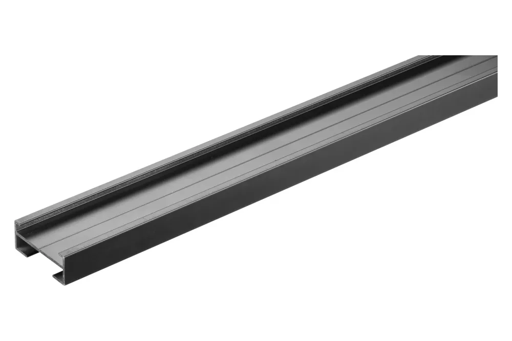 Aluminium-Unterkonstruktion Schwarz | 290 × 6 × 2.5 cm
